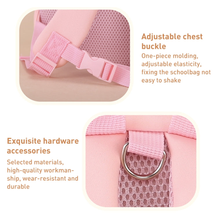 Children Cute Cartoon Anti-Lost Kindergarten School Bag(Pink Rabbit Large) - Double-shoulder Bags by PMc TechLife | Online Shopping South Africa | PMc TechLife | Buy Now Pay Later Mobicred