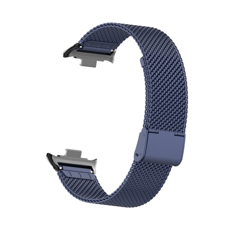 For Xiaomi Smart Band 9 Pro / 8 Pro 18mm Steel Mesh Buckle Metal Watch Band(Midnight Blue) - free shipping - PMc TechLife - Order now!