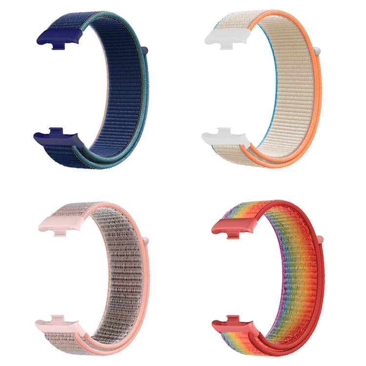 For Xiaomi Smart Band 9 Pro / 8 Pro Nylon Loop Watch Band(Colorful) - Watch Bands by PMc TechLife | Online Shopping South Africa | PMc TechLife | Buy Now Pay Later Mobicred