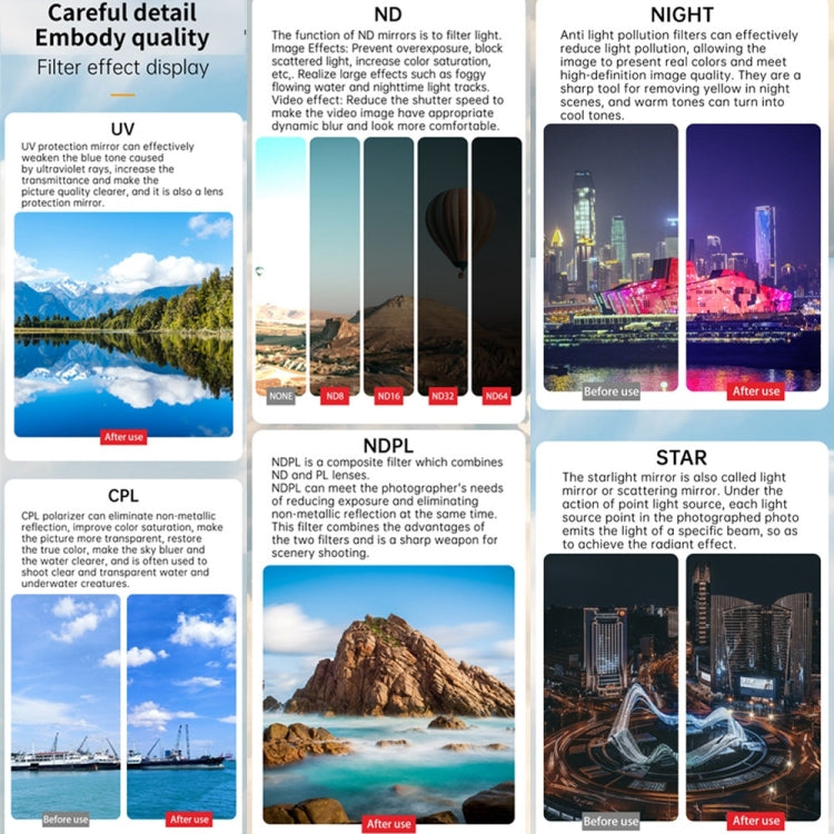 For DJI Mini 4 Pro JSR KB Series Drone Camera Lens Filter, Filter:ND256 - Lens Filter by JSR | Online Shopping South Africa | PMC TechLife | Buy Now Pay Later Mobicred