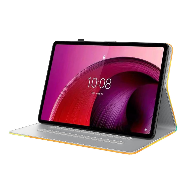 For Lenovo Tab M11 / Xiaoxin Pad 11 2024 Watercolor Pattern Flip Leather Tablet Case(Autumn Leaves) - Lenovo by PMC Jewellery | Online Shopping South Africa | PMC Jewellery | Buy Now Pay Later Mobicred