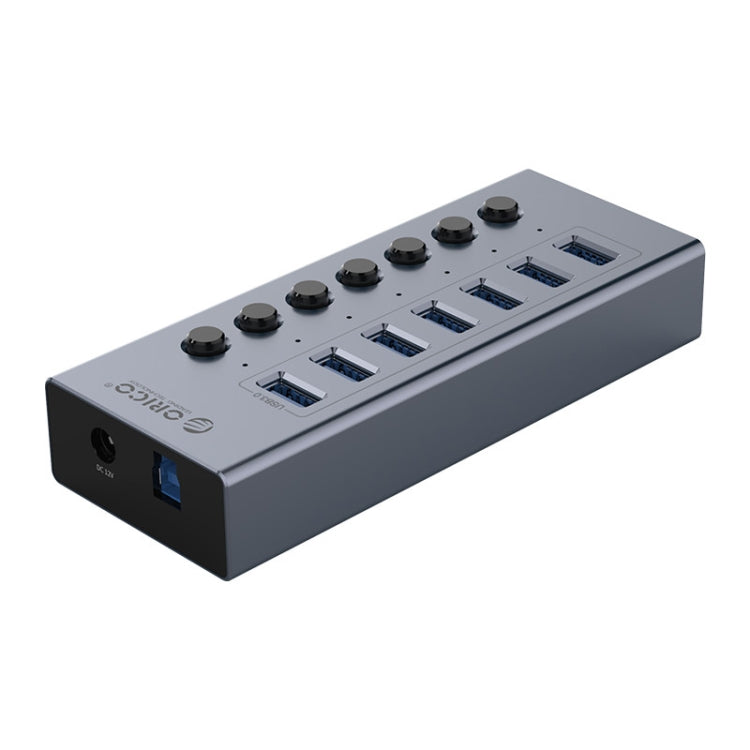 ORICO BT2U3-7AB-GY-BP 7 Ports USB 3.0 HUB with Individual Switches(AU Plug) - free shipping - PMC Jewellery - Order now!