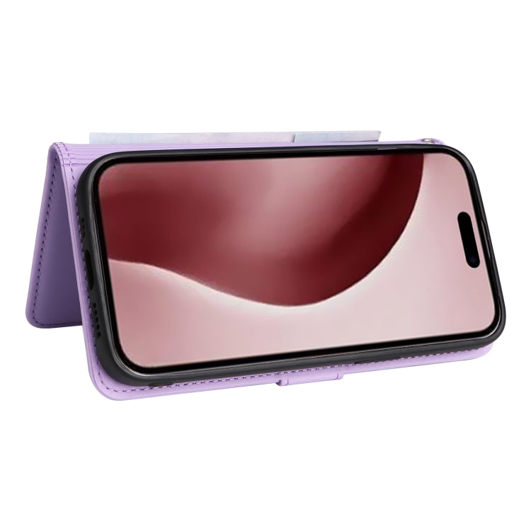 For iPhone 16 Pro Max BETOPNICE BN-005 2 in 1 Detachable Imitate Genuine Leather Phone Case(Light Purple) - free shipping - PMC TechLife - Order now!