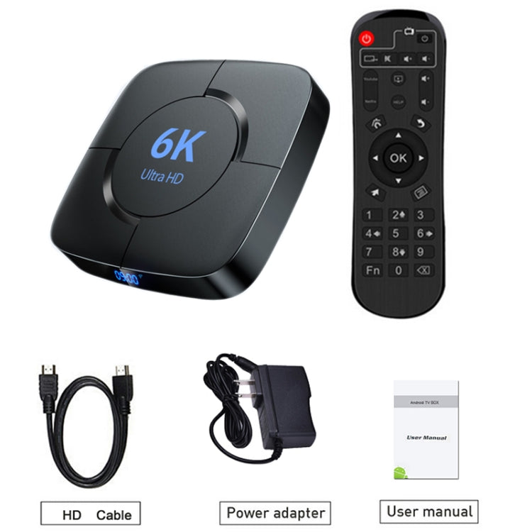 6K Ultra HD Android 12.0 Smart TV Box with Remote Control, 4GB+32GB, Allwinner H616 1.5GHZ Quad-Core(UK Plug) - Others by PMC TechLife | Online Shopping South Africa | PMC TechLife | Buy Now Pay Later Mobicred