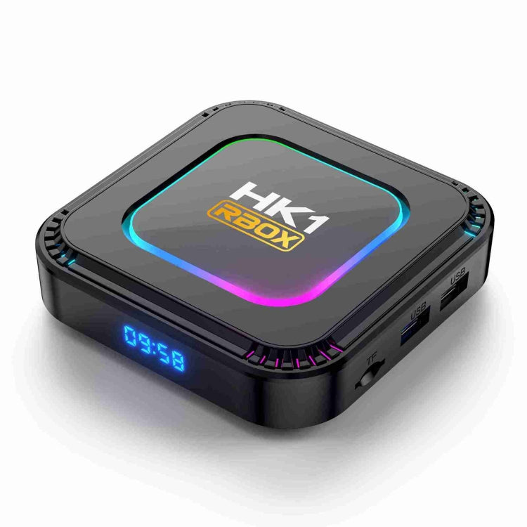 HK1 RBOX K8 8K Android 13.0 Smart TV Box with Remote Control, 2GB+16GB, RK3528 Quad-Core(UK Plug) - Others by PMC TechLife | Online Shopping South Africa | PMC TechLife | Buy Now Pay Later Mobicred