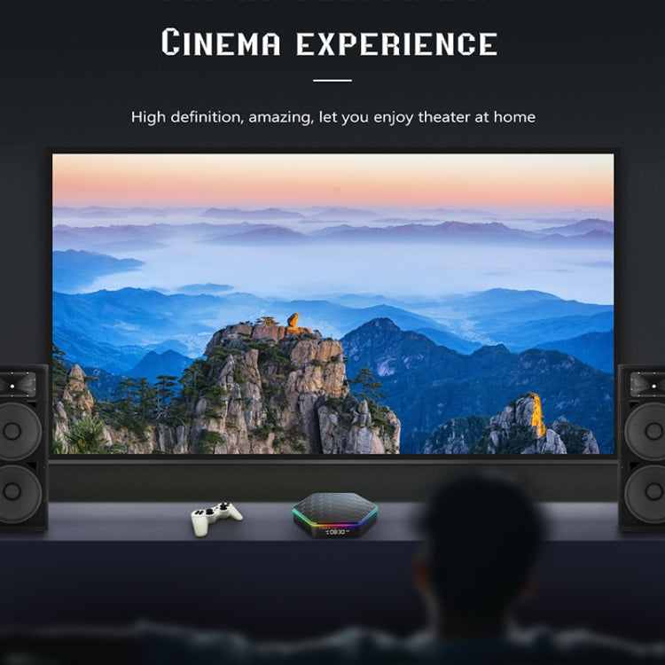T95Z Plus 8K WiFi6 Android 12.0 Smart TV Box with Remote Control, 4GB+32GB, Allwinner H618 Quad-Core(UK Plug) - Others by PMC TechLife | Online Shopping South Africa | PMC TechLife | Buy Now Pay Later Mobicred