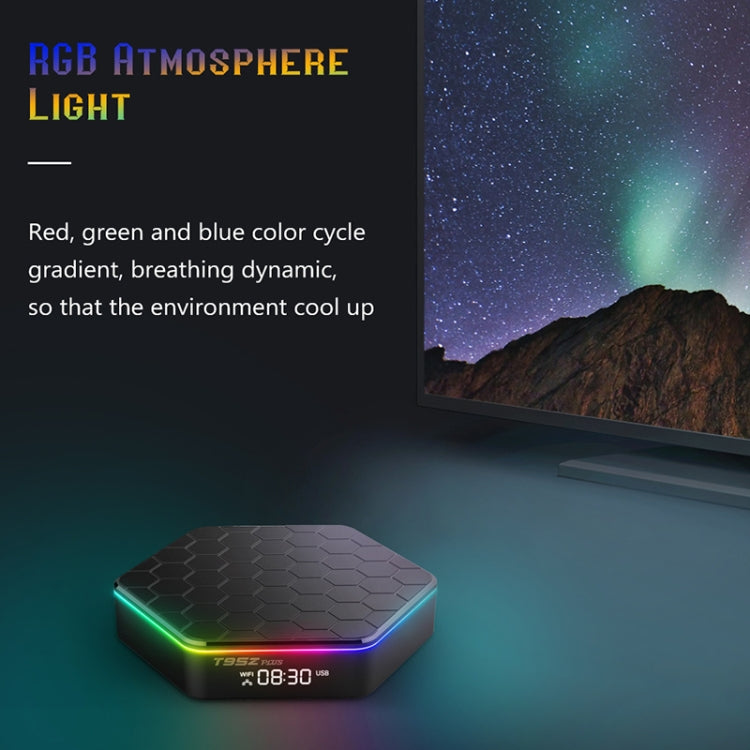 T95Z Plus 8K WiFi6 Android 12.0 Smart TV Box with Remote Control, 4GB+64GB, Allwinner H618 Quad-Core(UK Plug) - Others by PMC TechLife | Online Shopping South Africa | PMC TechLife