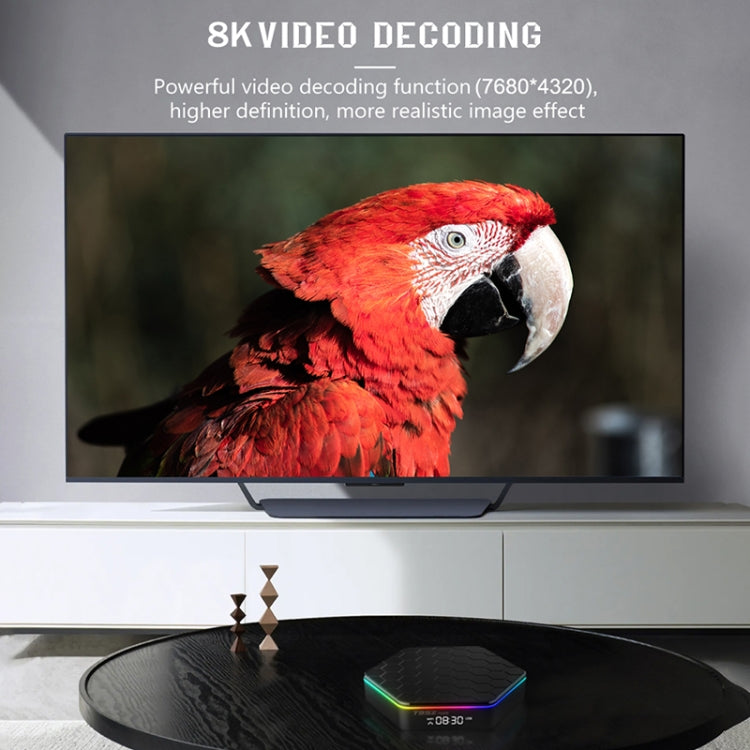 T95Z Plus 8K WiFi6 Android 12.0 Smart TV Box with Remote Control, 4GB+64GB, Allwinner H618 Quad-Core(UK Plug) - Others by PMC TechLife | Online Shopping South Africa | PMC TechLife