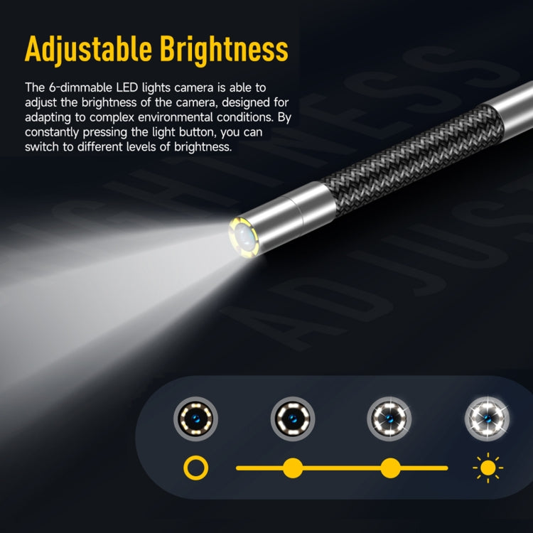 Ulefone uSmart E03 Rotatable Endoscope IP67 Waterproof for Armor 24 / 21 / 19 / 18T / 18T Ultra / Armor Pad(Black) - free shipping - PMC TechLife - Order now!