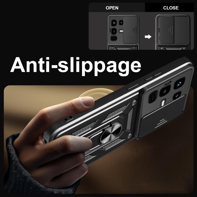 For Infinix Note 50 Pro 4G Sliding Camera Cover Design TPU+PC Phone Case(Blue) - free shipping - PMC TechLife - Order now!