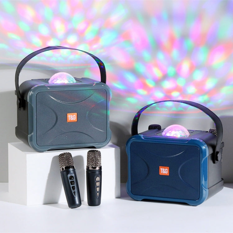 T&G TG543 Colorful Integrated Handheld Karaoke Wireless Bluetooth Speaker(Red) - free shipping - PMC Jewellery - Order now!