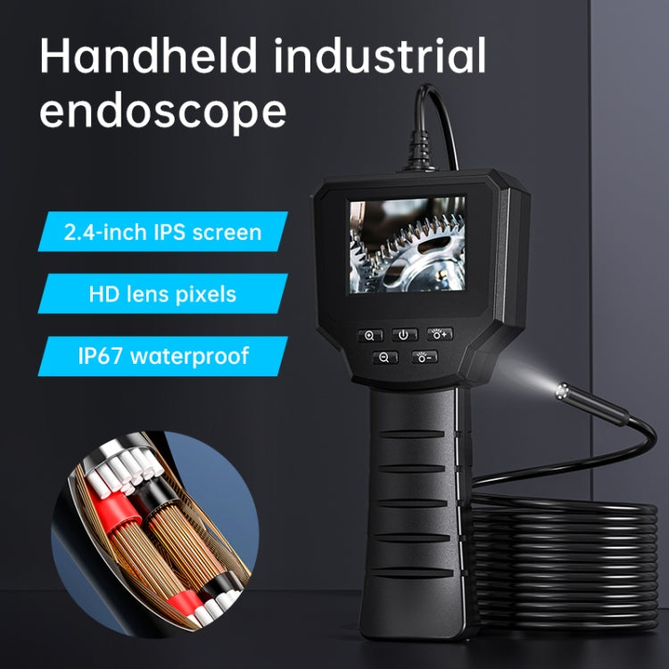 128AV 8mm Lenses Industrial Pipeline Endoscope with 2.4 inch Screen, Spec:3m Tube -  by PMC TechLife | Online Shopping South Africa | PMC TechLife | Buy Now Pay Later Mobicred