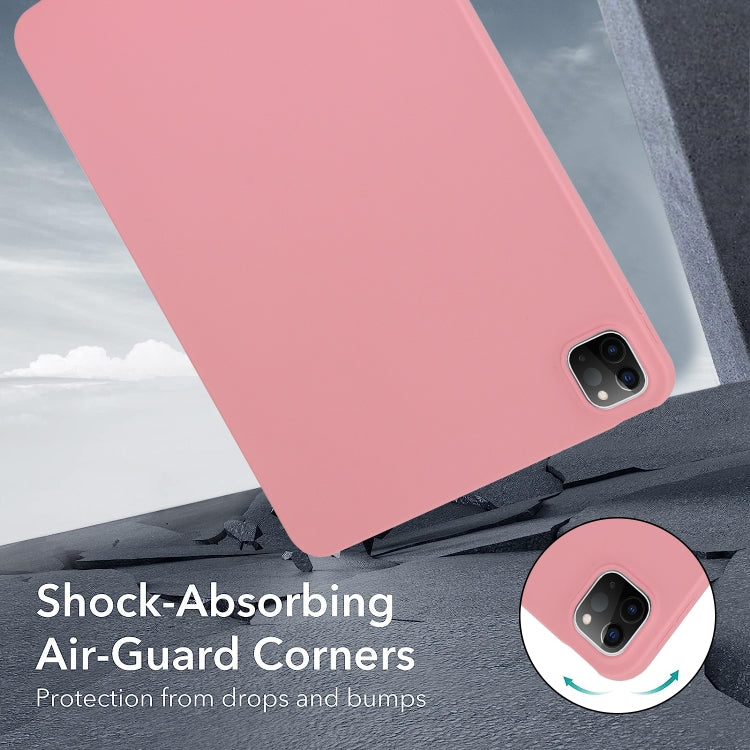 For iPad Air 11 2024 Oil Spray Skin-friendly TPU Tablet Case(Pink) - iPad Air 11 2024 Cases by PMC TechLife | Online Shopping South Africa | PMC TechLife | Buy Now Pay Later Mobicred