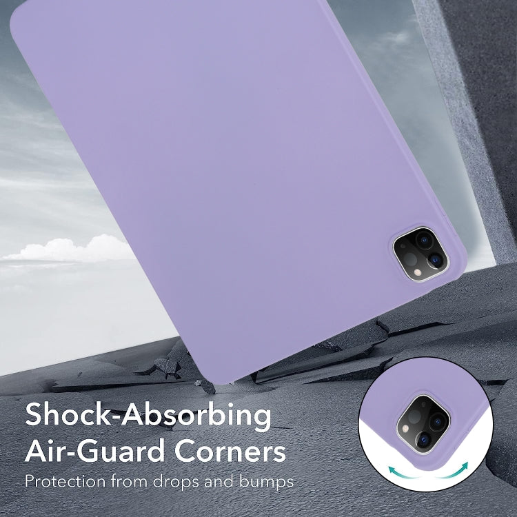 For iPad Air 13 2024 / Air 13 2025 Oil Spray Skin-friendly TPU Tablet Case(Purple) - iPad Air 13 2025 / 2024 Cases by PMC TechLife | Online Shopping South Africa | PMC TechLife | Buy Now Pay Later Mobicred