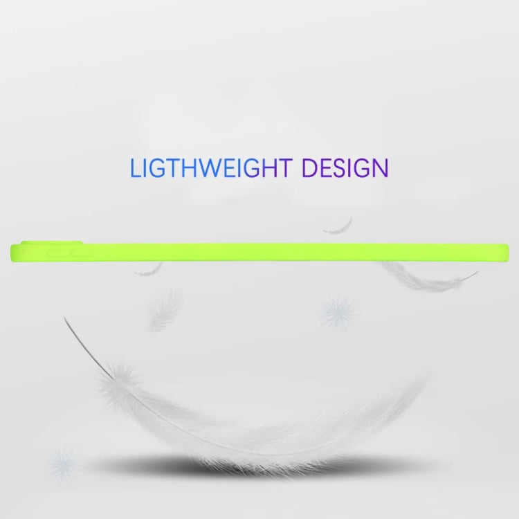 For iPad Pro 11 2024 Oil Spray Skin-friendly TPU Tablet Case(Fluorescent Green) - iPad Pro 11 2024 Cases by PMC TechLife | Online Shopping South Africa | PMC TechLife | Buy Now Pay Later Mobicred