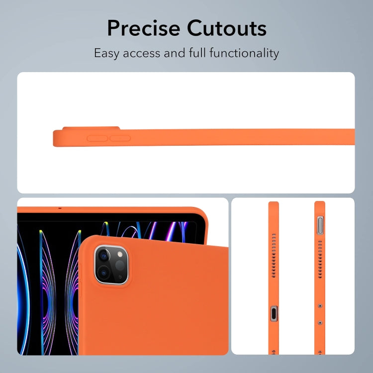 For iPad Pro 13 2024 Oil Spray Skin-friendly TPU Tablet Case(Orange) - iPad Pro 13 2024 Cases by PMC TechLife | Online Shopping South Africa | PMC TechLife | Buy Now Pay Later Mobicred