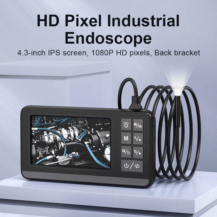P005 8mm Single Lenses Industrial Pipeline Endoscope with 4.3 inch HD Screen, Spec:3m Tube -  by PMC TechLife | Online Shopping South Africa | PMC TechLife | Buy Now Pay Later Mobicred