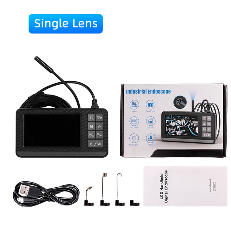 P005 8mm Single Lenses Industrial Pipeline Endoscope with 4.3 inch HD Screen, Spec:5m Tube -  by PMC TechLife | Online Shopping South Africa | PMC TechLife | Buy Now Pay Later Mobicred