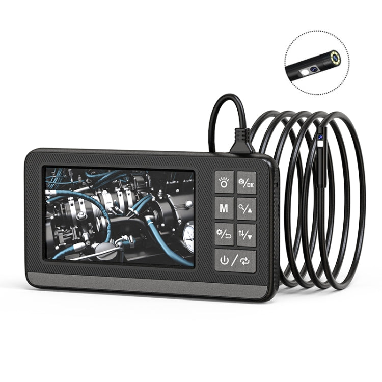 P005 8mm Dual Lenses Industrial Pipeline Endoscope with 4.3 inch HD Screen, Spec:1m Tube - free shipping - PMC TechLife - Order now!