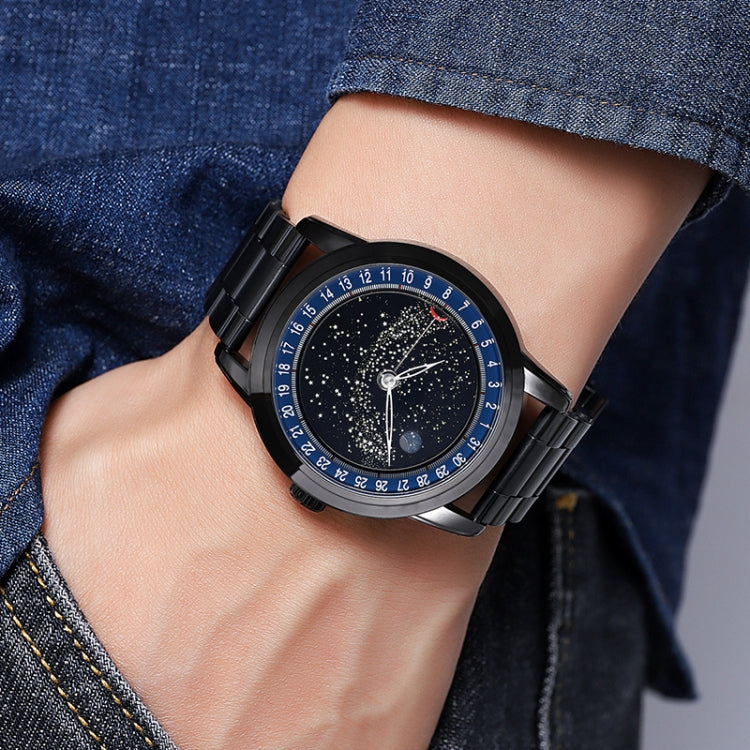 SKMEI 2116 Multifunctional Men 30M Waterproof Fashion Casual Quartz Watch(Blue Steel) - free shipping - PMC TechLife - Order now!