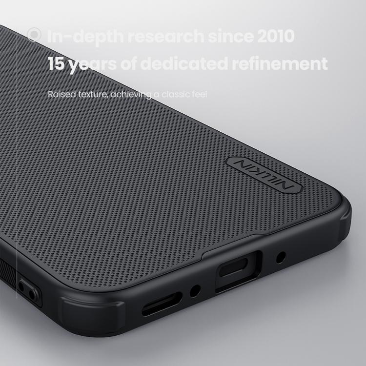 For Redmi Turbo 4 NILLKIN Frosted Shield Pro Magnetic Phone Case(Black) - Xiaomi Cases by NILLKIN | Online Shopping South Africa | PMc TechLife | Buy Now Pay Later Mobicred