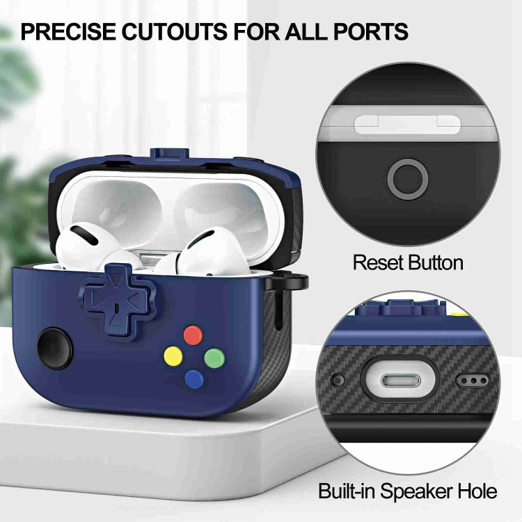 For AirPods 3 Game Console Shape Wireless Earphones Protective Case(Purple) - For AirPods 3 by PMC Jewellery | Online Shopping South Africa | PMC Jewellery | Buy Now Pay Later Mobicred