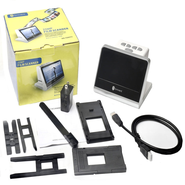Tonivent TON170 22 Mega Pixels 5 inch HD Screen Film Scanner(US Plug) - Portable Scanner by PMC TechLife | Online Shopping South Africa | PMC TechLife | Buy Now Pay Later Mobicred