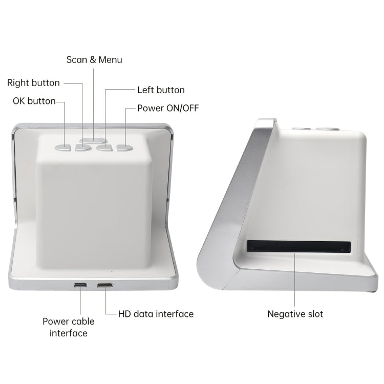 Tonivent TON170 22 Mega Pixels 5 inch HD Screen Film Scanner(US Plug) - Portable Scanner by PMC TechLife | Online Shopping South Africa | PMC TechLife | Buy Now Pay Later Mobicred