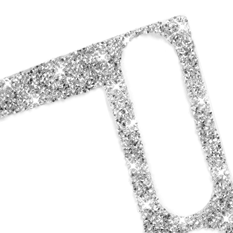 For Ford Mustang 2005-2009 Car Air Conditioning Control Panel Diamond Decorative Sticker, Left Drive - Car Interior Mouldings by PMC TechLife | Online Shopping South Africa | PMC TechLife | Buy Now Pay Later Mobicred