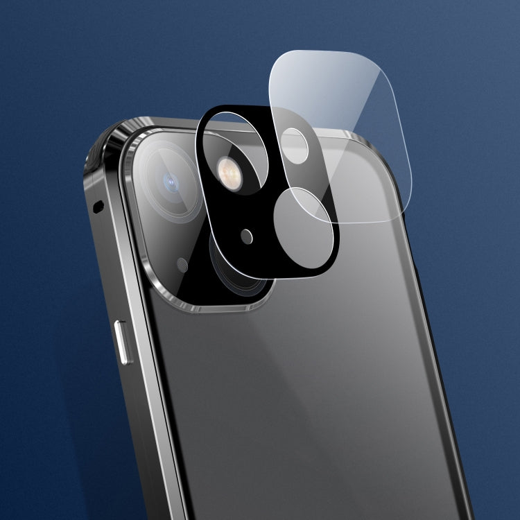 For iPhone 15 Pro Max Anti-peeping Magnetic Tempered Glass Phone Case(Blue) - iPhone 15 Pro Max Cases by PMC TechLife | Online Shopping South Africa | PMC TechLife