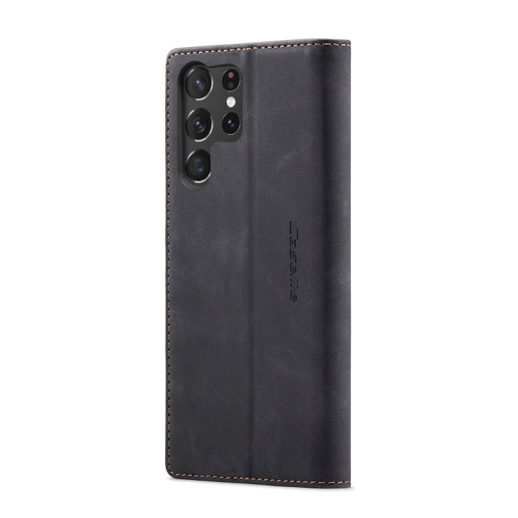 ForSamsung Galaxy S24 Ultra 5G CaseMe 013 Multifunctional Horizontal Flip Leather Phone Case(Black) - free shipping - PMC Jewellery - Order now!