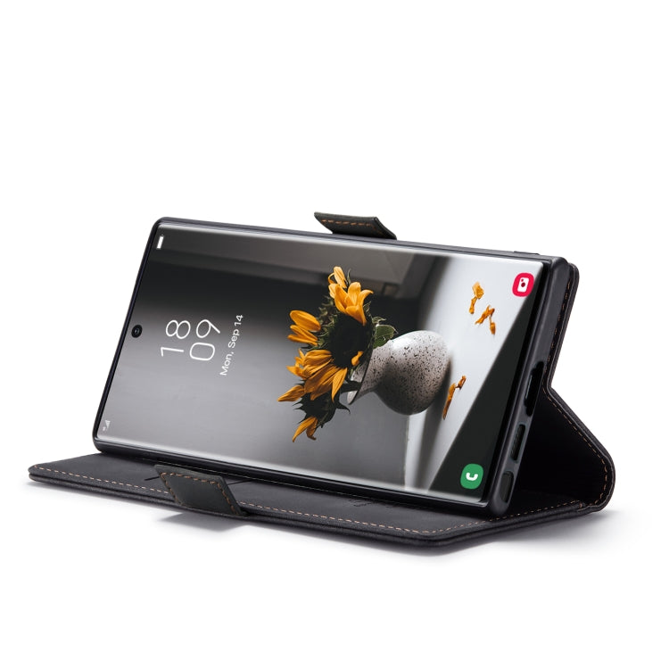 ForSamsung Galaxy S24 Ultra 5G CaseMe 013 Multifunctional Horizontal Flip Leather Phone Case(Black) - free shipping - PMC Jewellery - Order now!