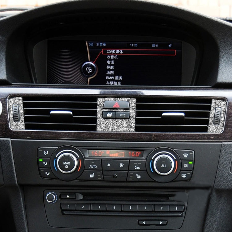 For BMW 3 Series E90 / E92 / E93 2005-2012 Basic Car Air Outlet Diamond Decorative Sticker - Car Interior Mouldings by PMC TechLife | Online Shopping South Africa | PMC TechLife | Buy Now Pay Later Mobicred