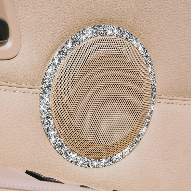 Car Door Horn Ring 2 in 1 Diamond Decorative Sticker for BMW 3 Series E90 / E84 2008-2012, X1 Series Modified 320i / 325i - Car Interior Mouldings by PMC TechLife | Online Shopping South Africa | PMC TechLife | Buy Now Pay Later Mobicred