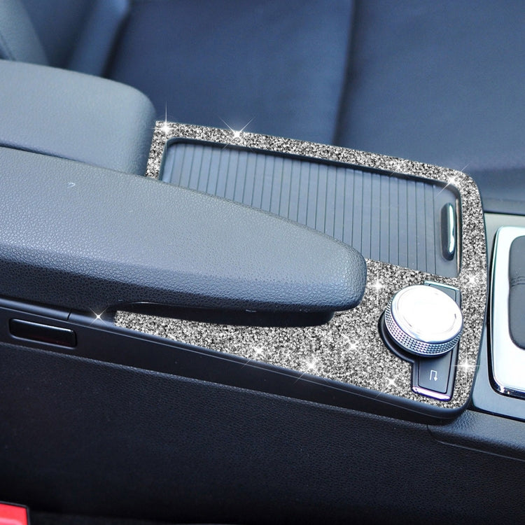 For Mercedes-Benz C-class W204 2007-2013 Car Gear Panel Diamond Decorative Sticker, Right-hand Drive - Car Interior Mouldings by PMC TechLife | Online Shopping South Africa | PMC TechLife | Buy Now Pay Later Mobicred