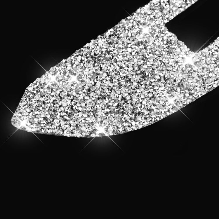 For Ford Mustang 2015-2020 4pcs Car Window Lift Panel Diamond Decoration Sticker, Left Drive - Car Interior Mouldings by PMC TechLife | Online Shopping South Africa | PMC TechLife | Buy Now Pay Later Mobicred