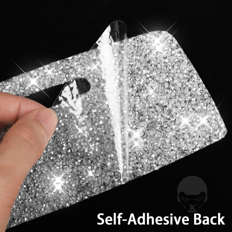 For Ford Mustang 2015-2020 4pcs Car Window Lift Panel Diamond Decoration Sticker, Left Drive - Car Interior Mouldings by PMC TechLife | Online Shopping South Africa | PMC TechLife | Buy Now Pay Later Mobicred