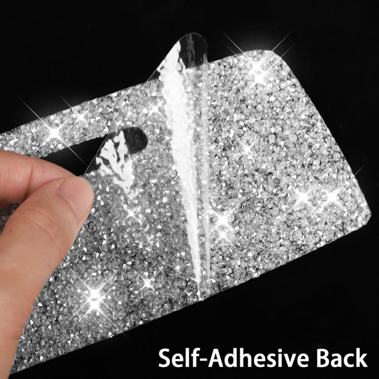 For Ford Mustang 2015-2020 Car Central Control CD Frame Diamond Decoration Sticker, Left and Right Drive - Car Interior Mouldings by PMC TechLife | Online Shopping South Africa | PMC TechLife | Buy Now Pay Later Mobicred