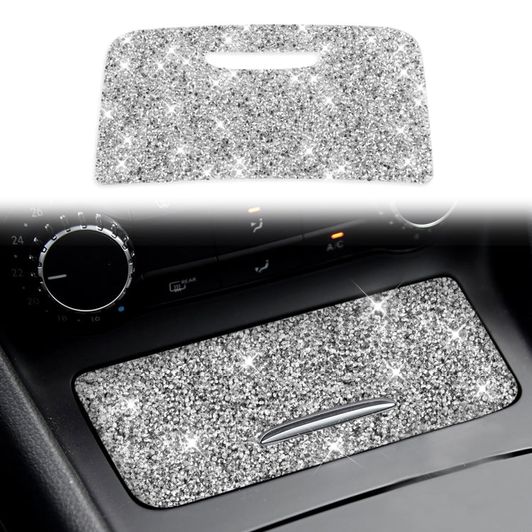 For Mercedes-Benz GLA 2015-2018 Car Central Control Storage Box Panel Diamond Decoration Sticker, Left and Right Drive - Car Interior Mouldings by PMC TechLife | Online Shopping South Africa | PMC TechLife | Buy Now Pay Later Mobicred