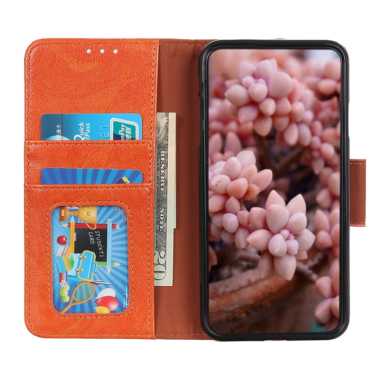 For Google Pixel 9 Nappa Texture Horizontal Flip Leather Phone Case(Orange) - Google Cases by PMC TechLife | Online Shopping South Africa | PMC TechLife | Buy Now Pay Later Mobicred