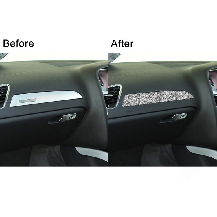 For Audi A4 / A5 / Q5 Car Dashboard Trim Diamond Decoration Sticker, Right Drive - Car Interior Mouldings by PMC TechLife | Online Shopping South Africa | PMC TechLife | Buy Now Pay Later Mobicred