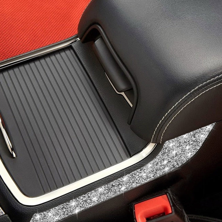 For Dodge Charger 2011-2014 Car Cup Holder Armrest Outside Diamond Decorative Sticker, Left-hand Drive - free shipping - PMC TechLife - Order now!