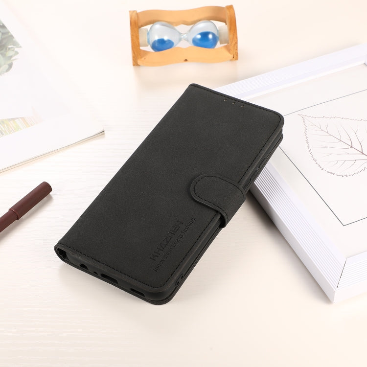 For Google Pixel 9 Pro KHAZNEH Matte Texture Leather Phone Case(Black) - Google Cases by PMC TechLife | Online Shopping South Africa | PMC TechLife | Buy Now Pay Later Mobicred