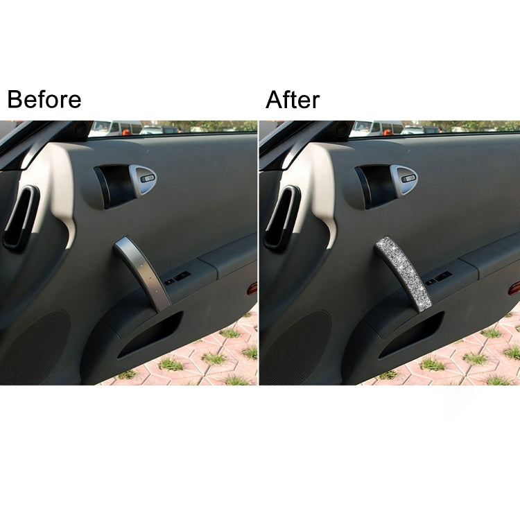 For Nissan 350Z 2006-2009 Car Passenger Side Door Handle Diamond Sticker, Right Drive - Car Interior Mouldings by PMC TechLife | Online Shopping South Africa | PMC TechLife | Buy Now Pay Later Mobicred