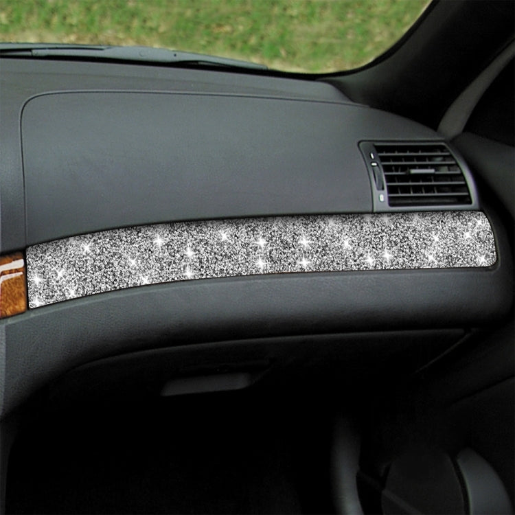 For BMW Series 3 E46 1998-2005 Car Copilot Central Control Diamond Decoration Sticker, Left Drive - Car Interior Mouldings by PMC TechLife | Online Shopping South Africa | PMC TechLife | Buy Now Pay Later Mobicred