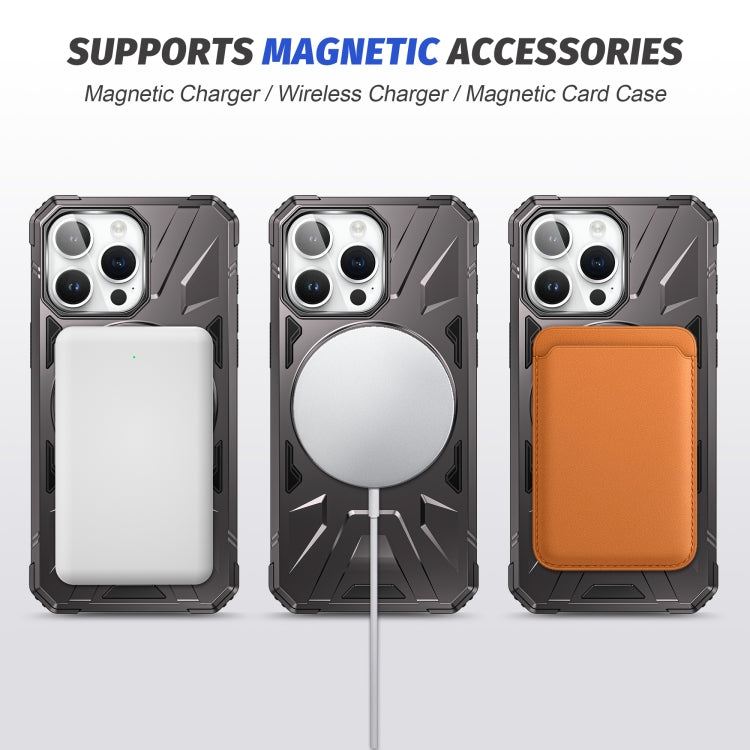 For iPhone 11 MagSafe Magnetic Shockproof Phone Case with Ring Holder(Dark Grey) - free shipping - PMC TechLife - Order now!