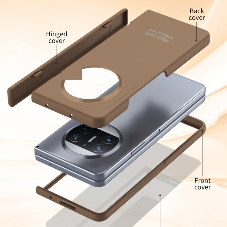 For Huawei Mate X3 Extraordinary Series Hinged Folding Full Phone Case(Black) - Huawei Cases by PMC TechLife | Online Shopping South Africa | PMC TechLife | Buy Now Pay Later Mobicred
