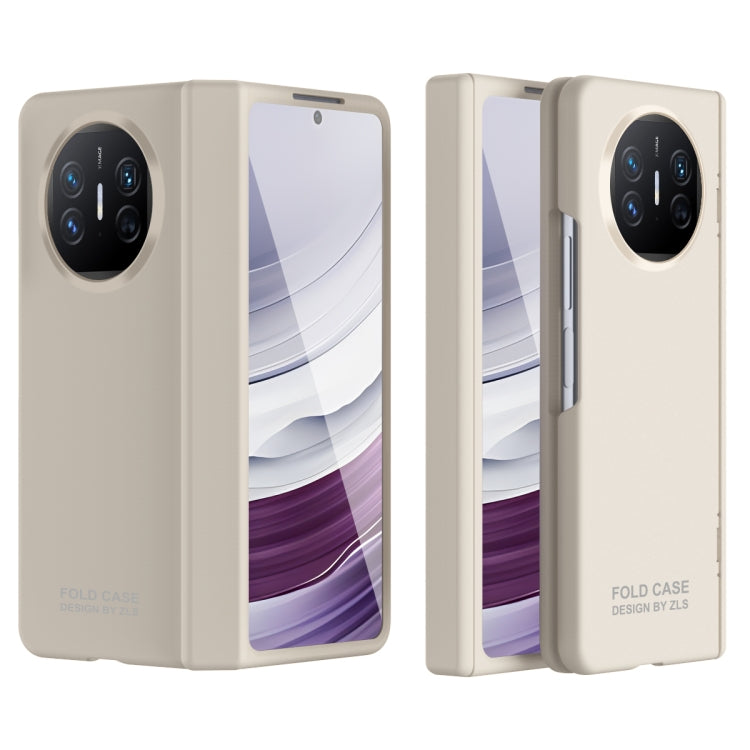 For Huawei Mate X5 Extraordinary Series Hinged Folding Full Phone Case(White) - Huawei Cases by PMC TechLife | Online Shopping South Africa | PMC TechLife | Buy Now Pay Later Mobicred