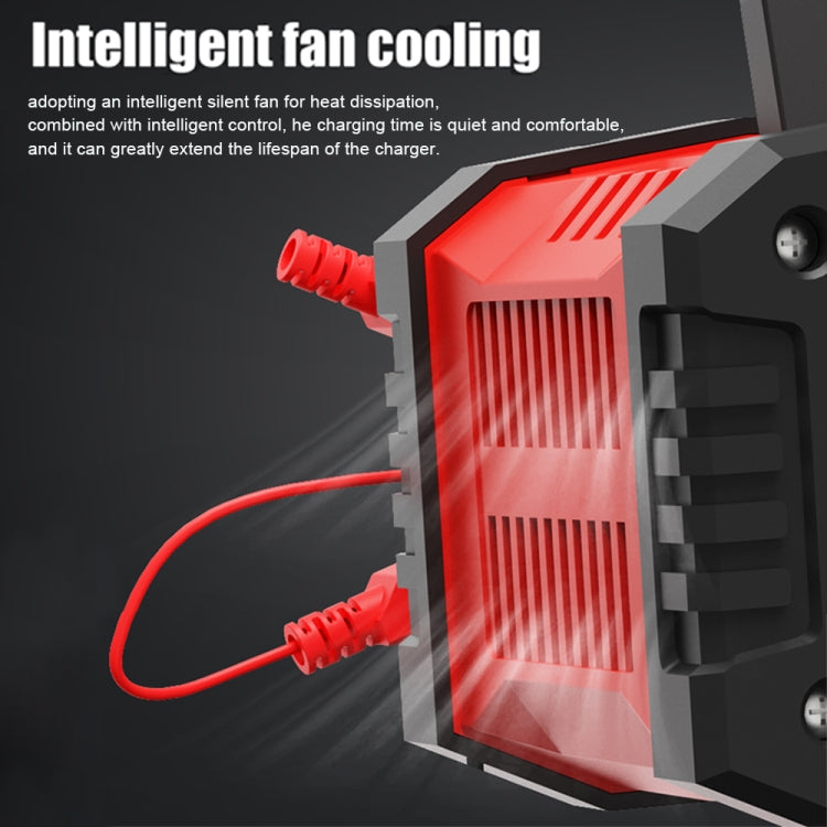 FOXSUR 12V / 24V 20A 300W Portable Motorcycle Car Smart Battery Charger(UK Plug) - free shipping - PMC TechLife - Order now!