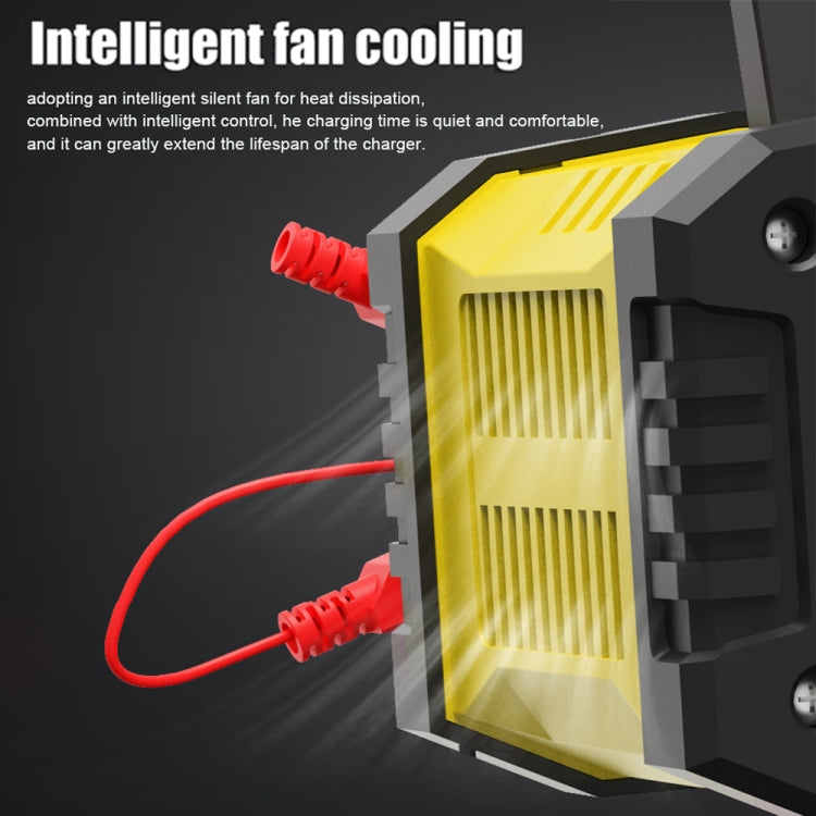 FOXSUR 12V / 24V 10A Portable Motorcycle Car Smart Battery Charger(UK Plug) - free shipping - PMC TechLife - Order now!